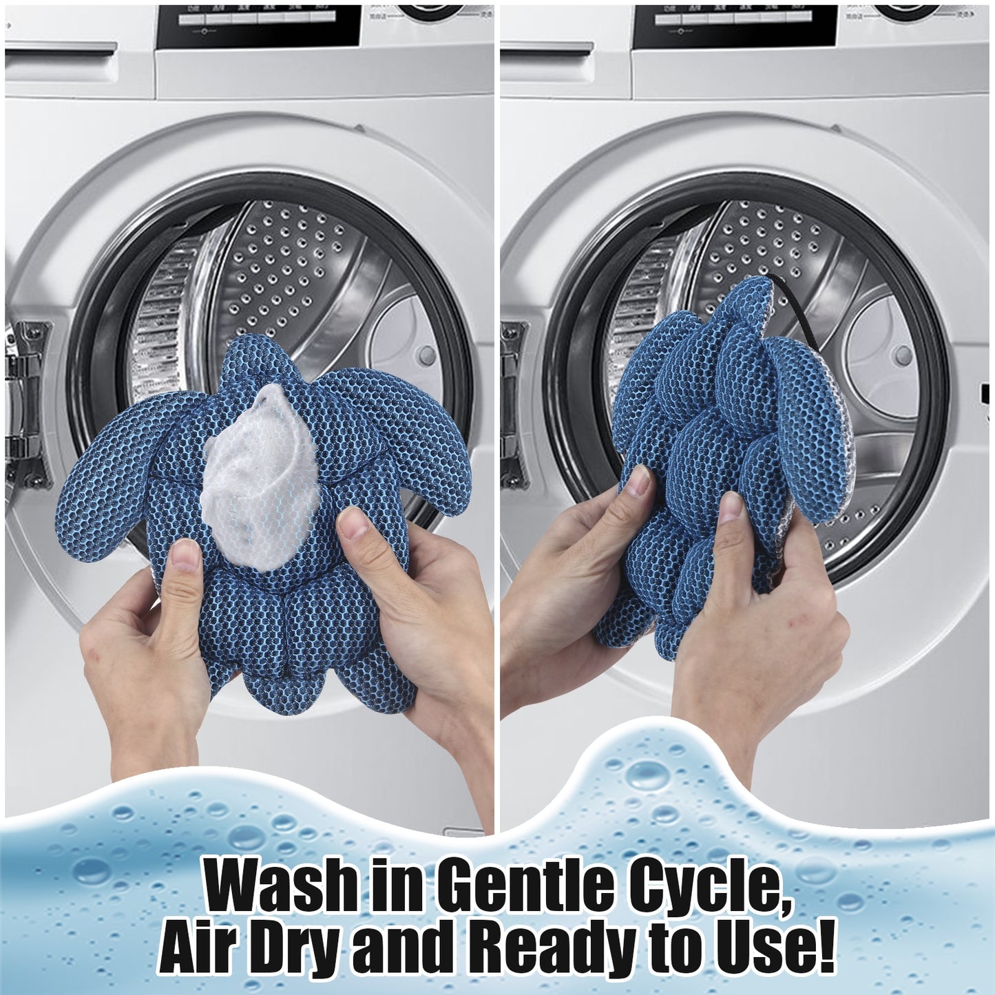 ANSLCA Hot Tub Scum Absorber, Scum Turtle Hot Tub Cleaner Hot Tub Sponges to Soak up Oils- Must Have Hot Tub Accessories for Adults Hot Tub Scum Sponge- Keeps Your Hot Tub Water Clean and Clear